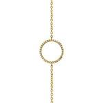 Adamar Jewels LUZ Dom Bracelet in 18K yellow gold set with diamonds