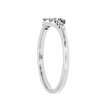 Adamar Jewels Beam Ring in 18K white gold set with diamonds