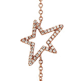 Adamar Jewels LUZ Mito Bracelet in 18K rose gold set with diamonds