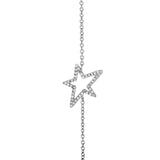 Adamar Jewels LUZ Mito Bracelet in 18K white gold set with diamonds