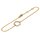 Adamar Jewels LUZ Cielo Bracelet in 18K yellow gold set with diamonds