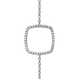 Adamar Jewels LUZ Brisa Bracelet in 18K white gold set with diamonds